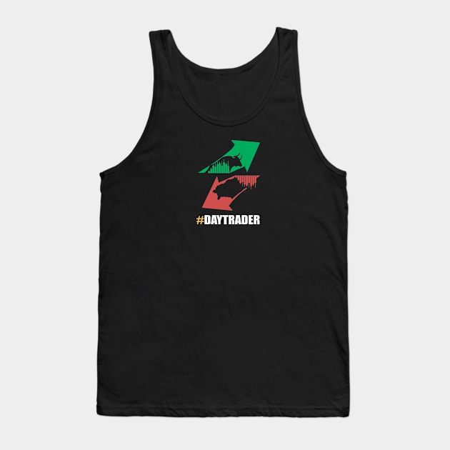 Bullish and Bearish #DAYTRADER Tank Top by CryptoHunter